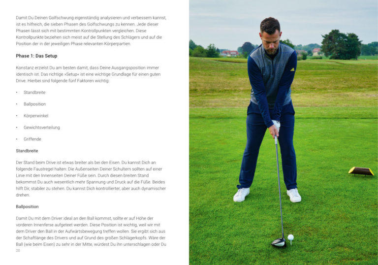 Golfschwung mit dem Driver – Mehr Konstanz und Länge vom Abschlag