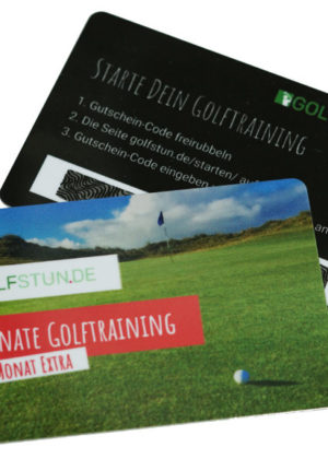 Geschenkgutschein (Set mit aufklappbarer Karte)