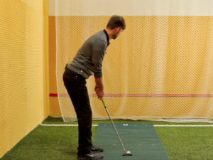 Training auf der Puttingmatte